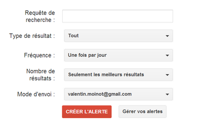 Google alerte